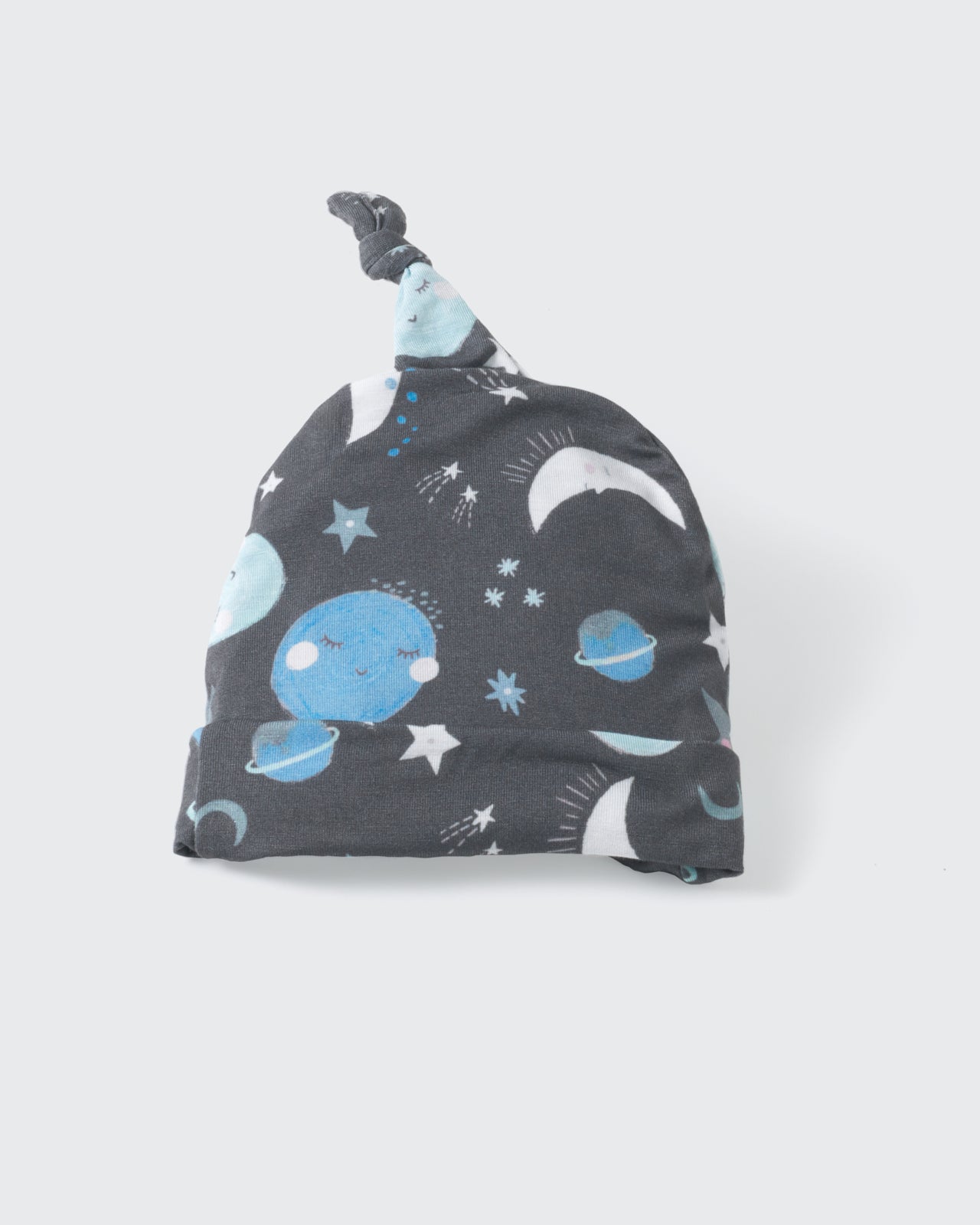 Blue To the Moon & Back Swaddle & Hat Set - Image 3