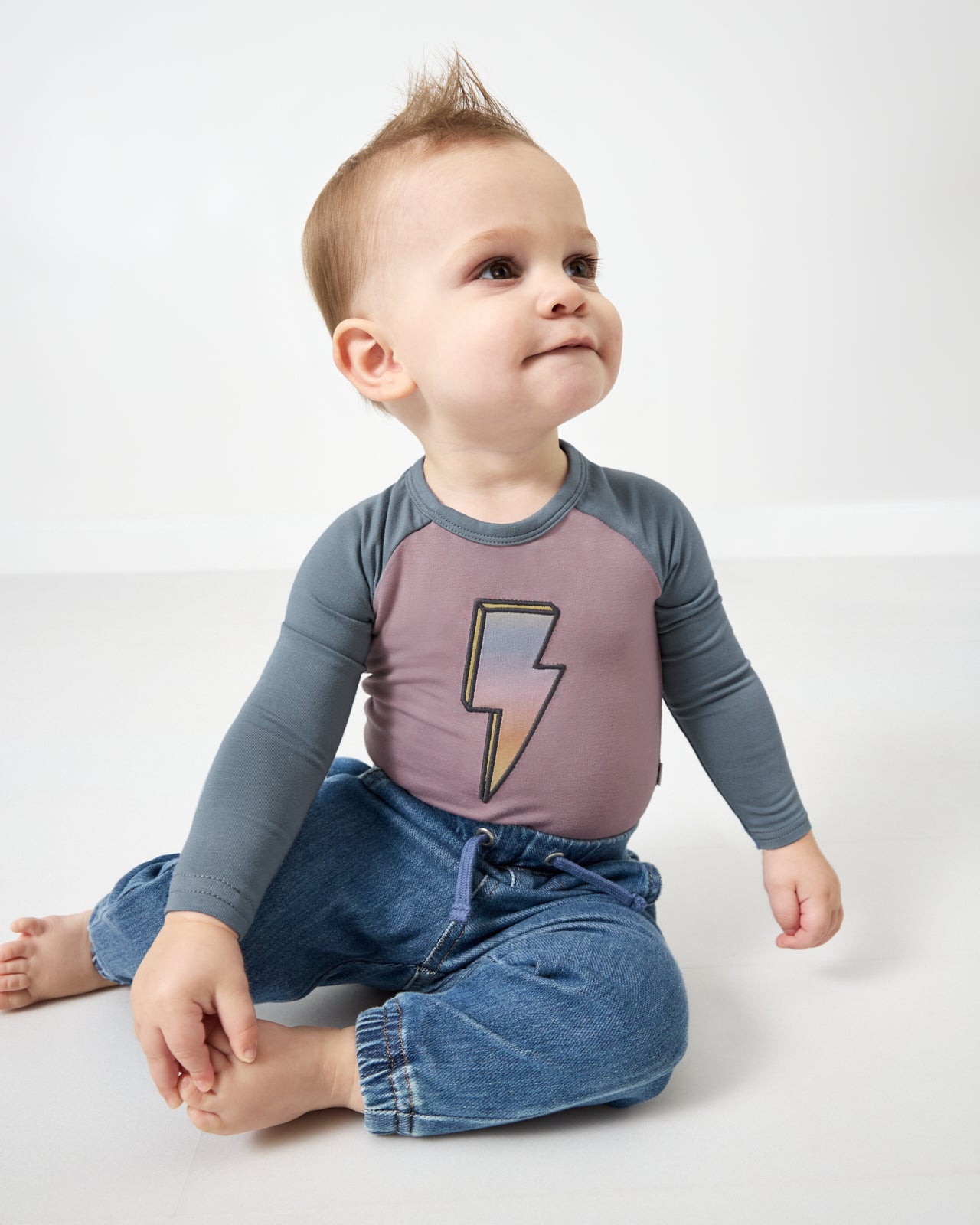 Bolt Raglan Bodysuit - Image 2