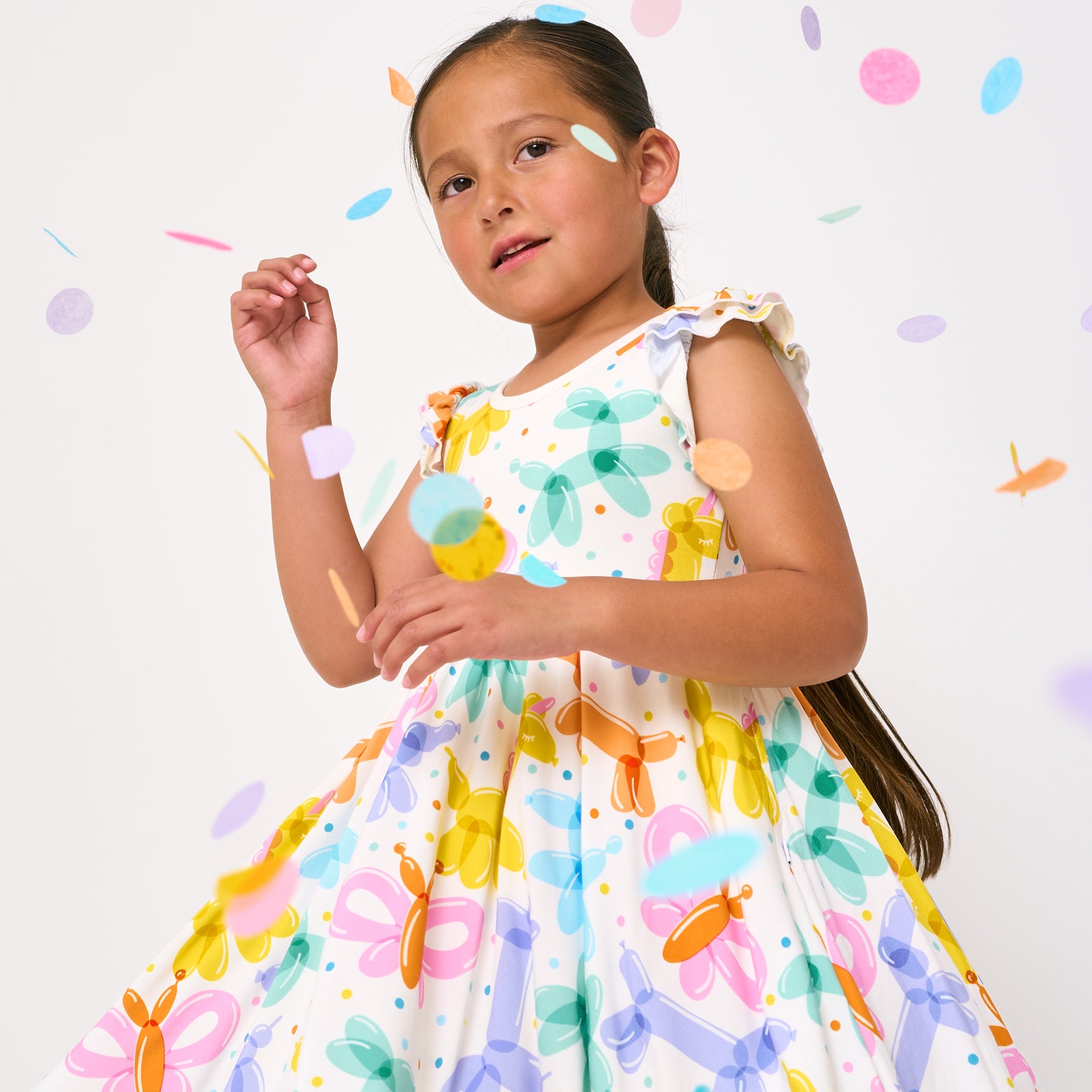 Balloon Bash Flutter Twirl Dress - Image 3