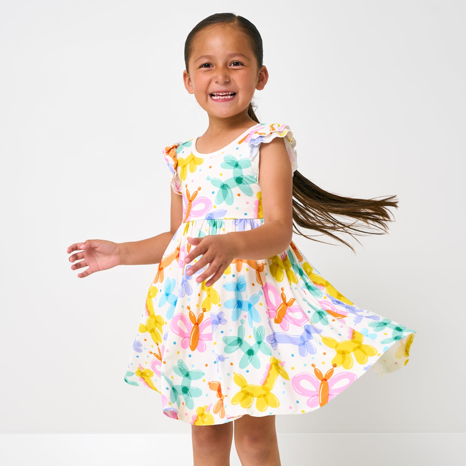 Balloon Bash Flutter Twirl Dress