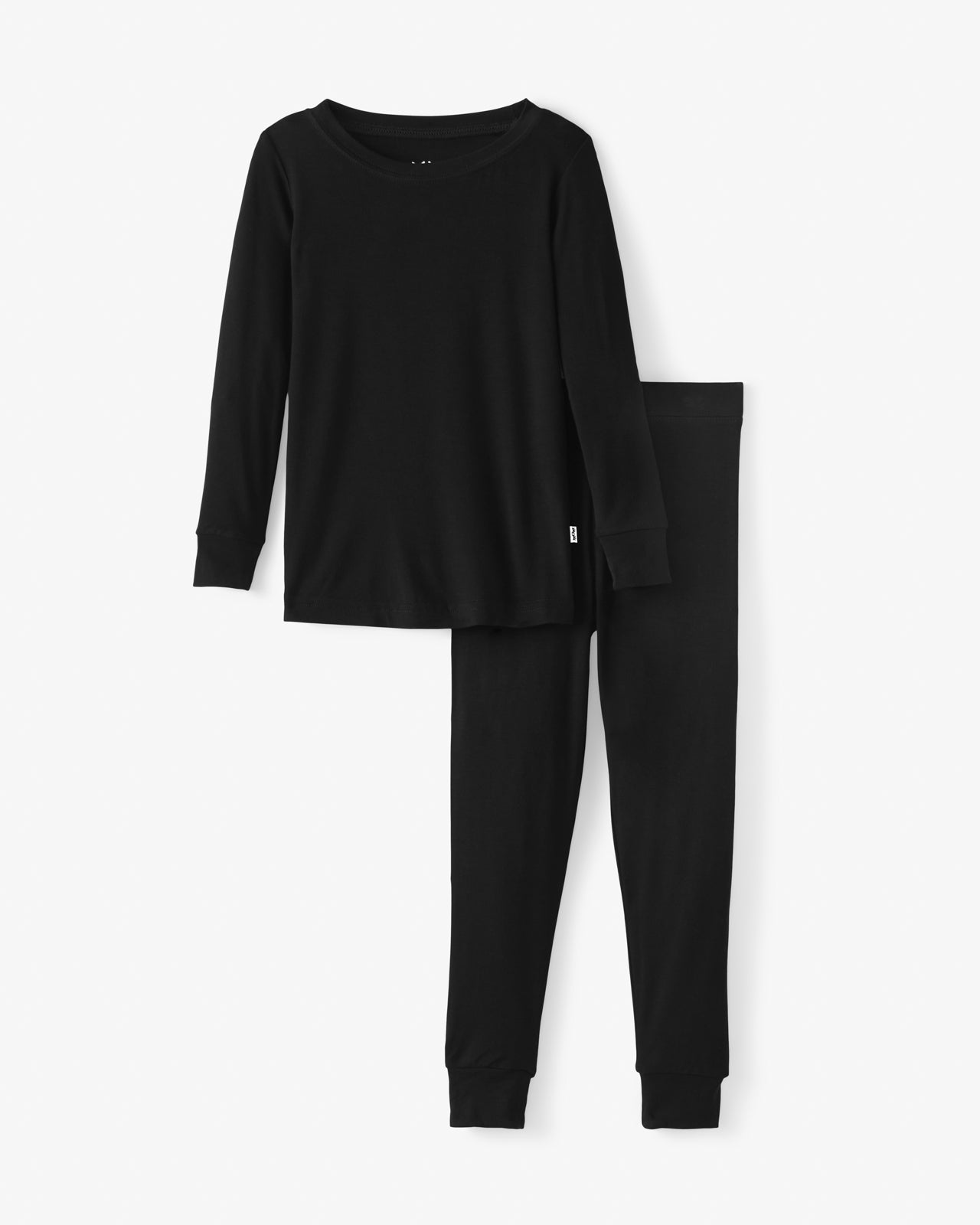 Black Two-Piece Pajama Set - Image 4