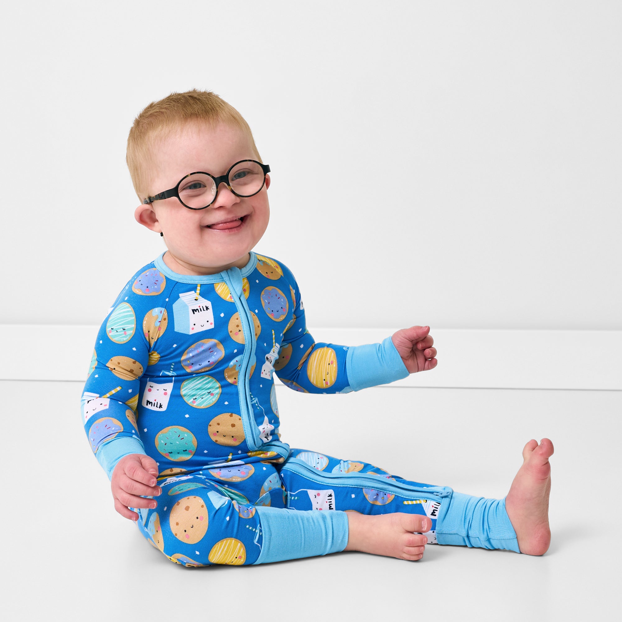 Blue Cookies & Milk Zippy - Image 2