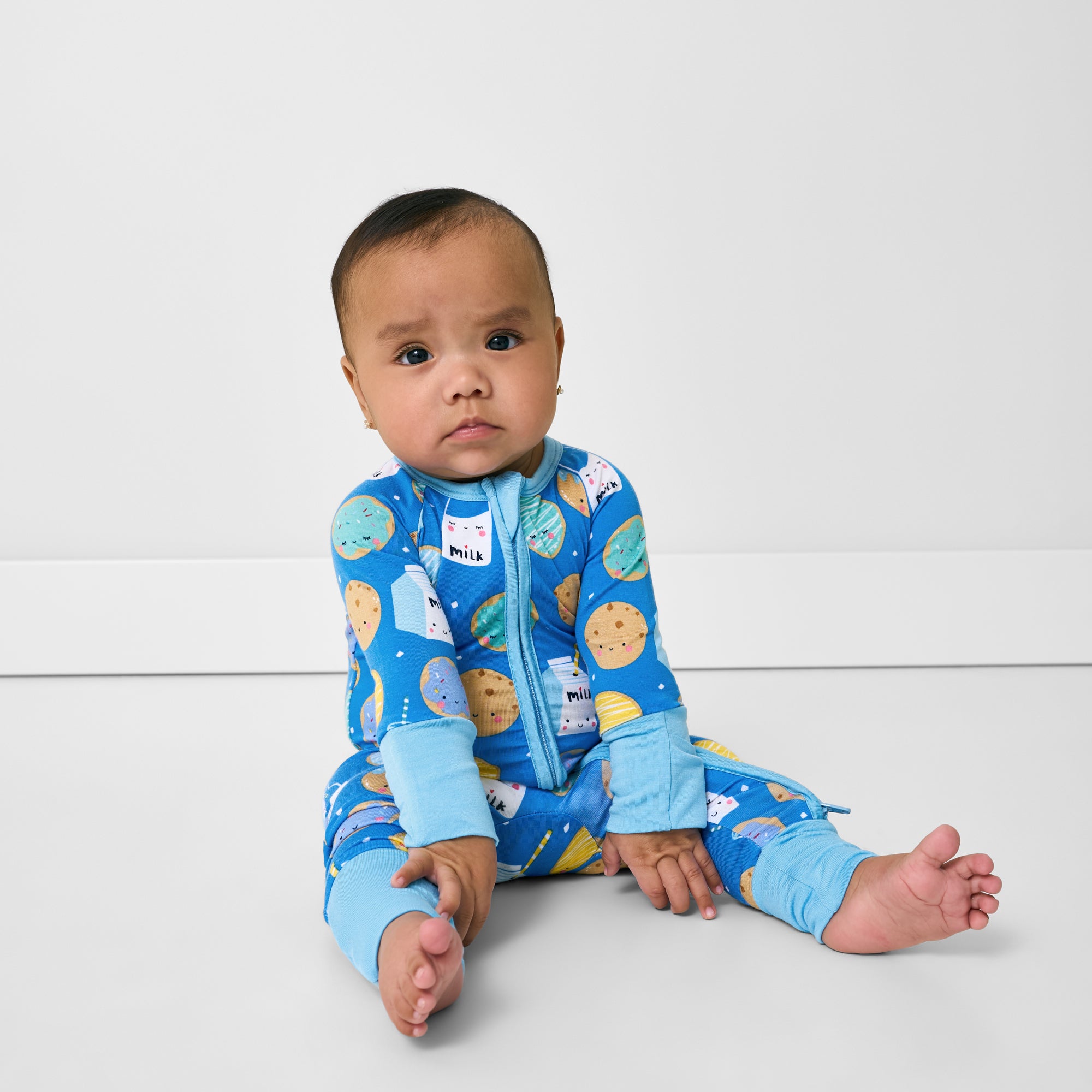 Blue Cookies & Milk Zippy - Image 4