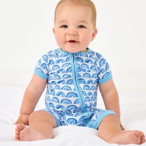 Blue Rainbows Shorty Zippy