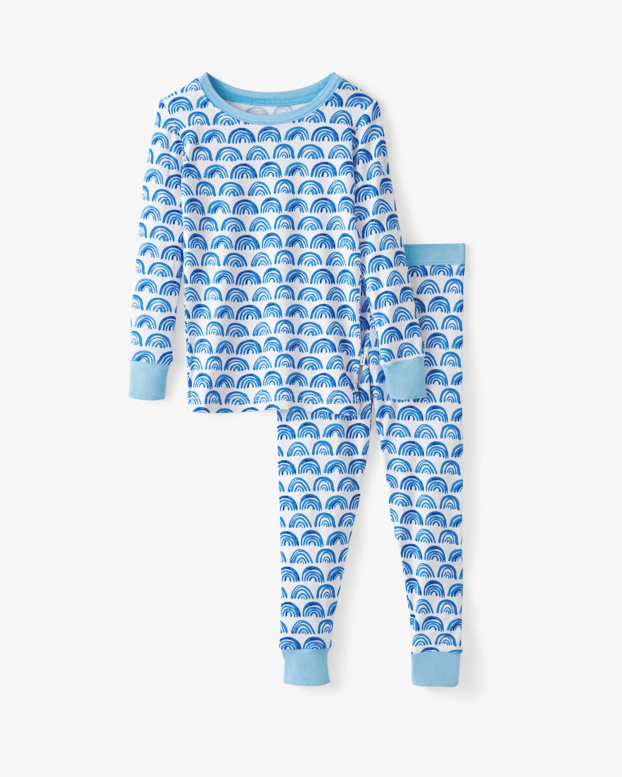 Blue Rainbows Two-Piece Pajama Set - Image 4