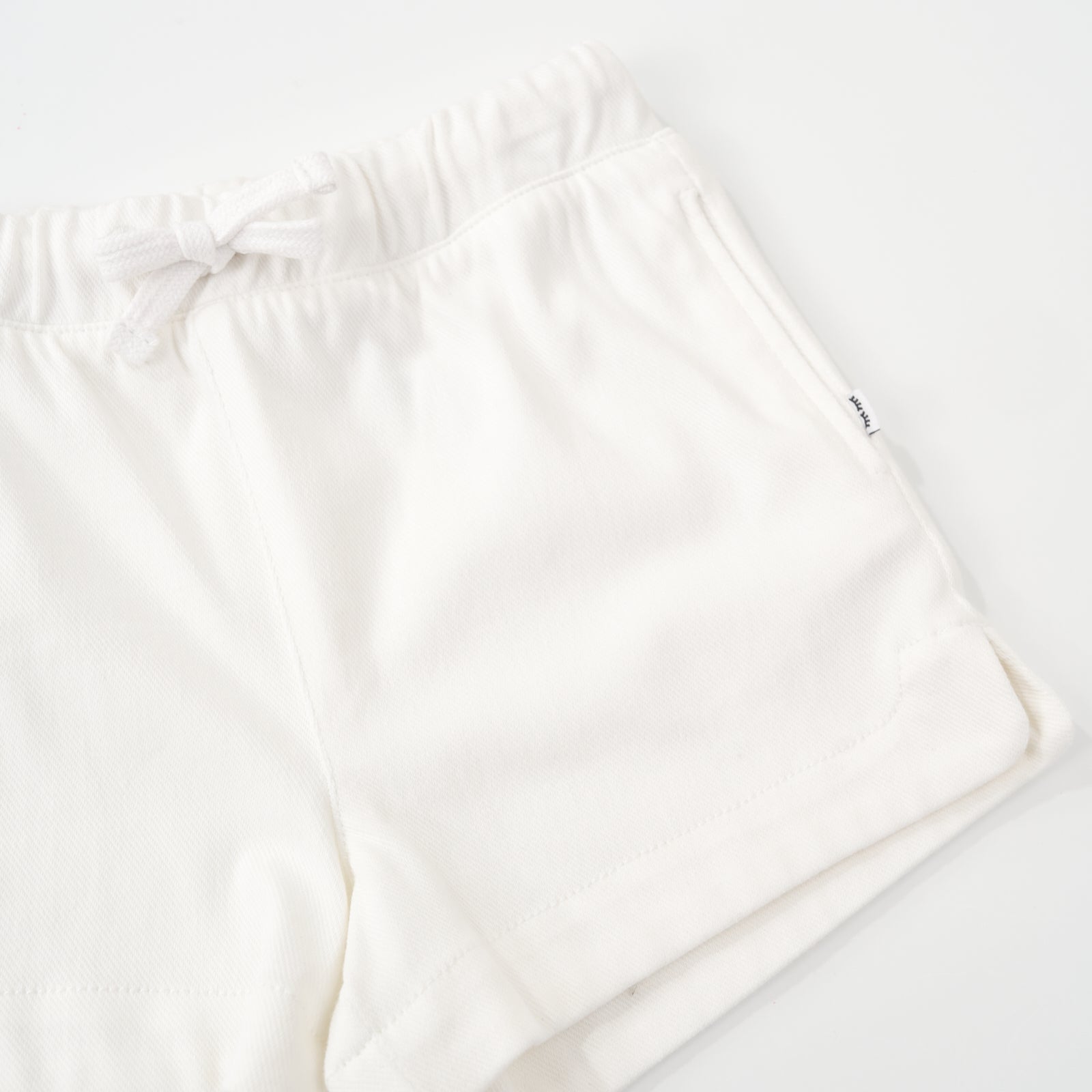 Bright White Denim Shorts - Image 3