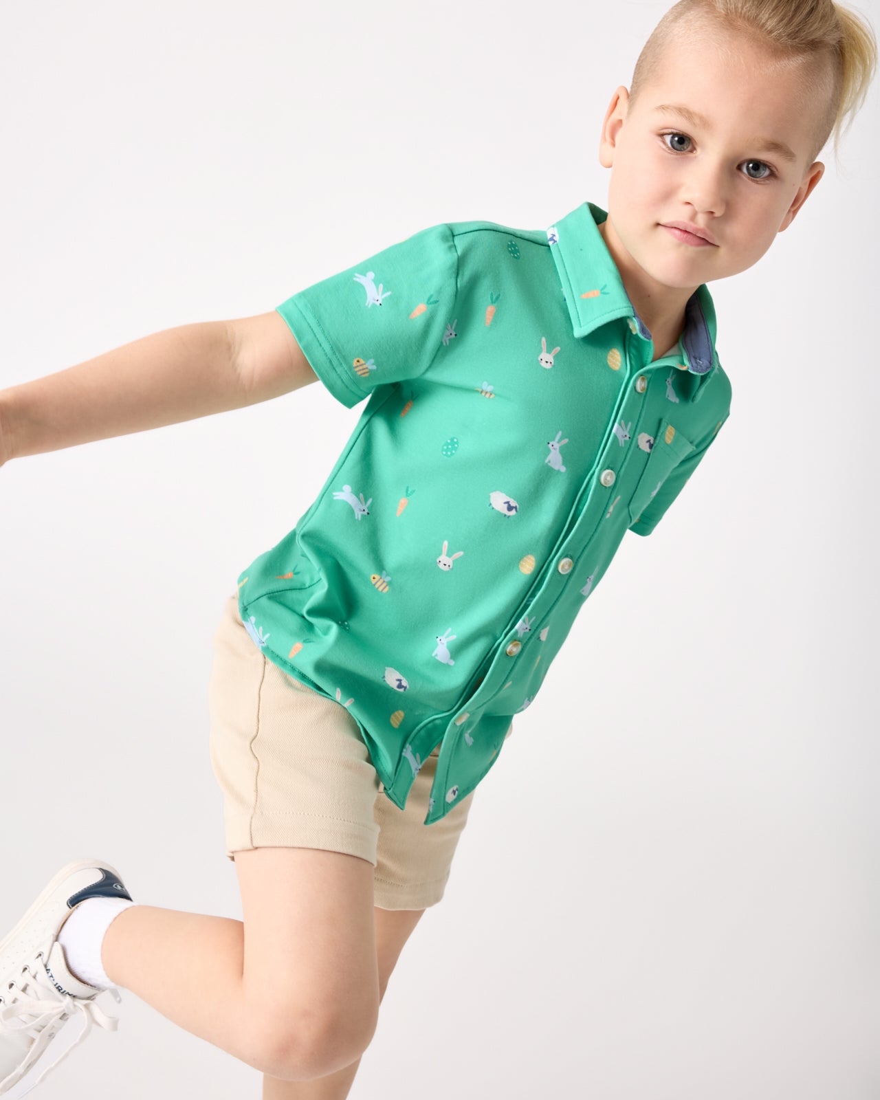 Bunny Burrow Button Down Polo - Image 5