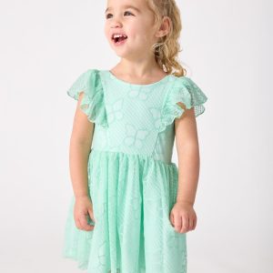 Butterfly Brook Smocked Flutter Dress