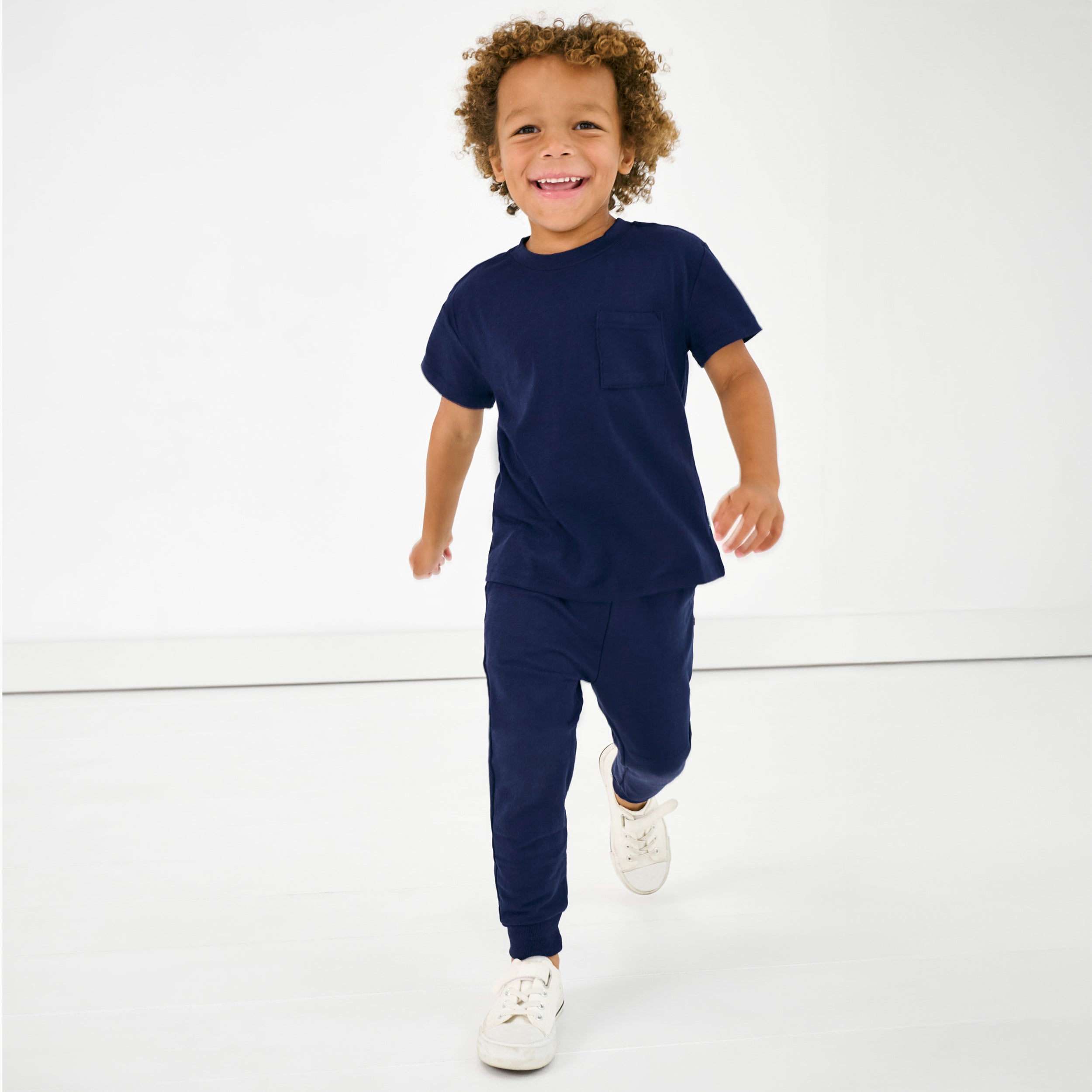 Classic Navy Jogger - Image 3