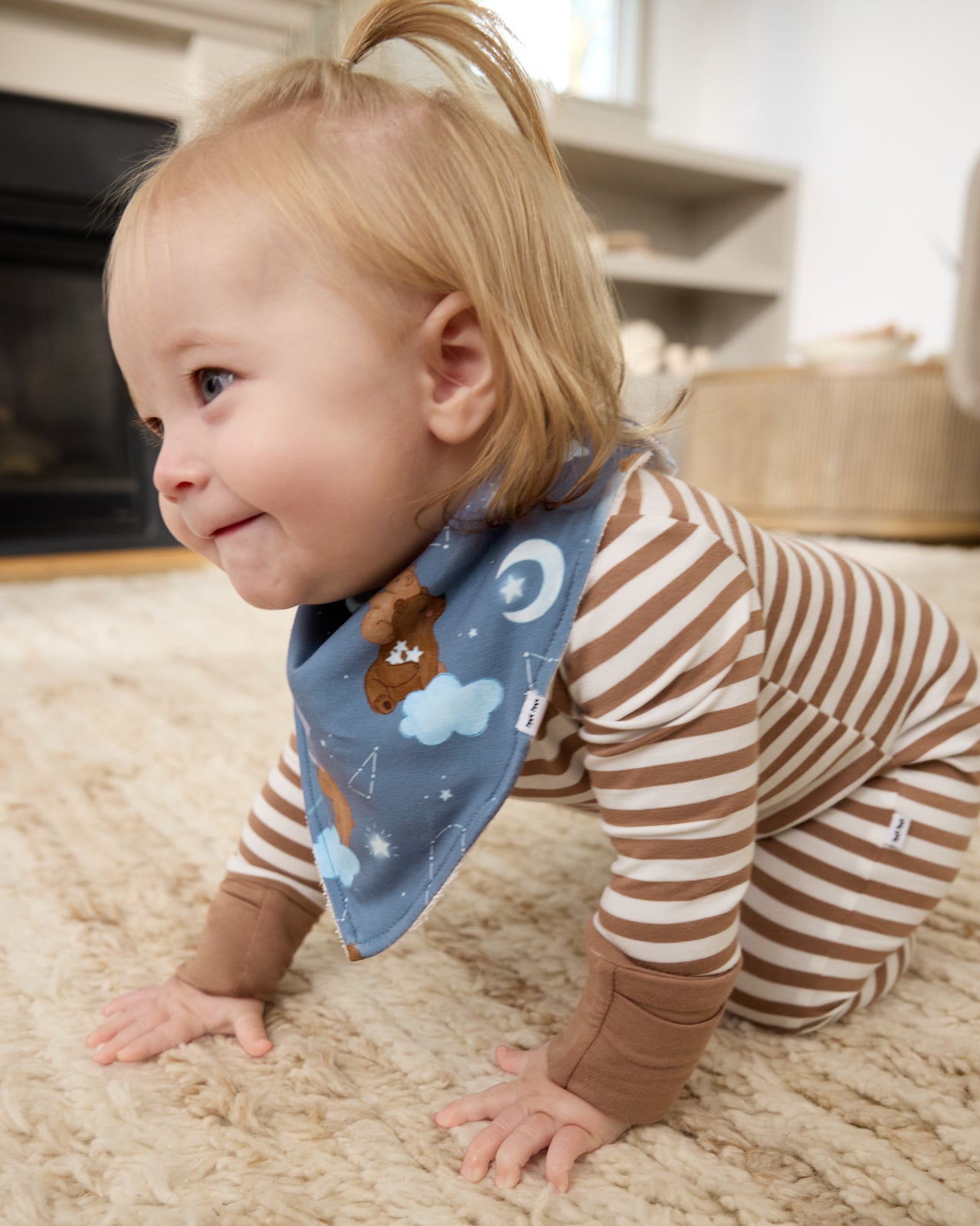 Chestnut Brown Stripe Crescent Zippy - Image 6