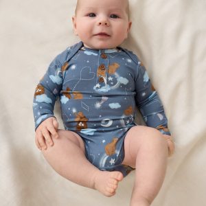 Constellation Cubs Henley Bodysuit