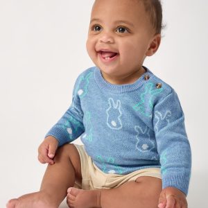 Cozy Cottontails Baby Sweater