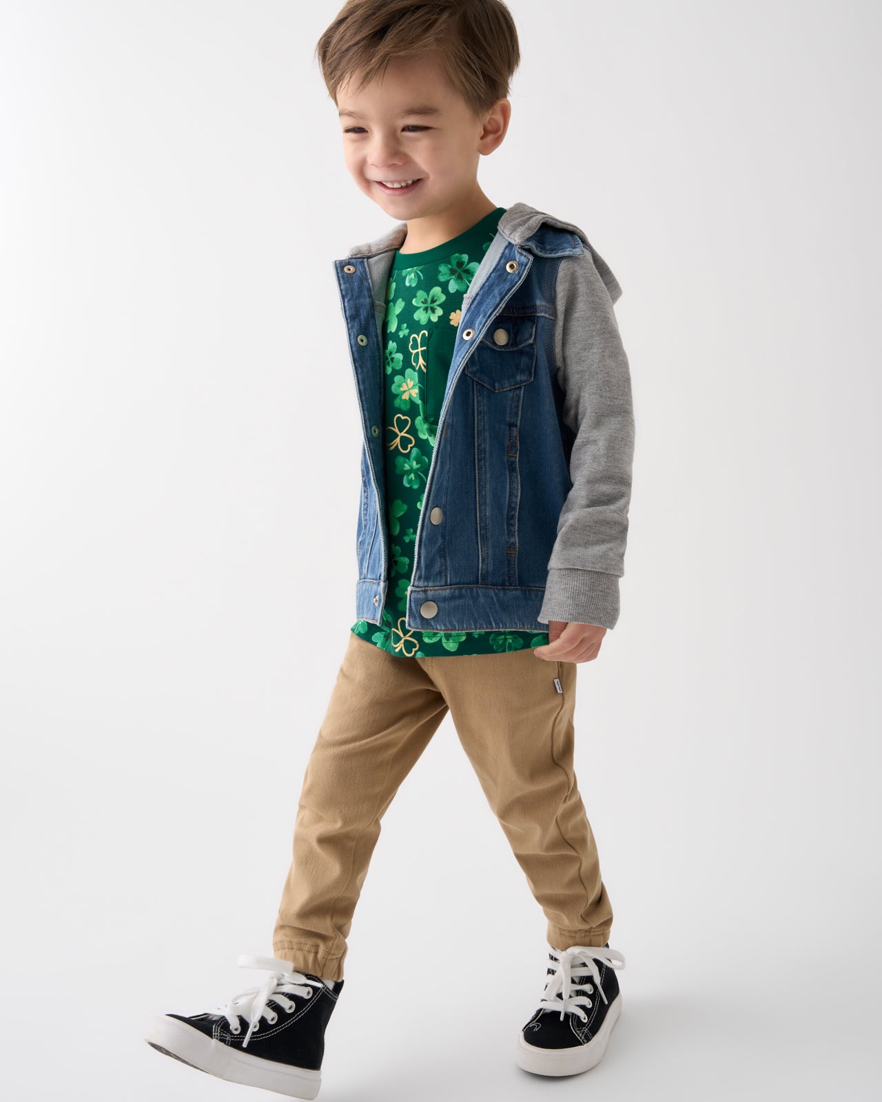 Clover Cuties Relaxed Pocket Tee - Image 4