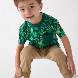 Clover Cuties Relaxed Pocket Tee