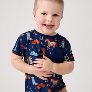 Blue Rancher Roundup Relaxed Pocket Tee