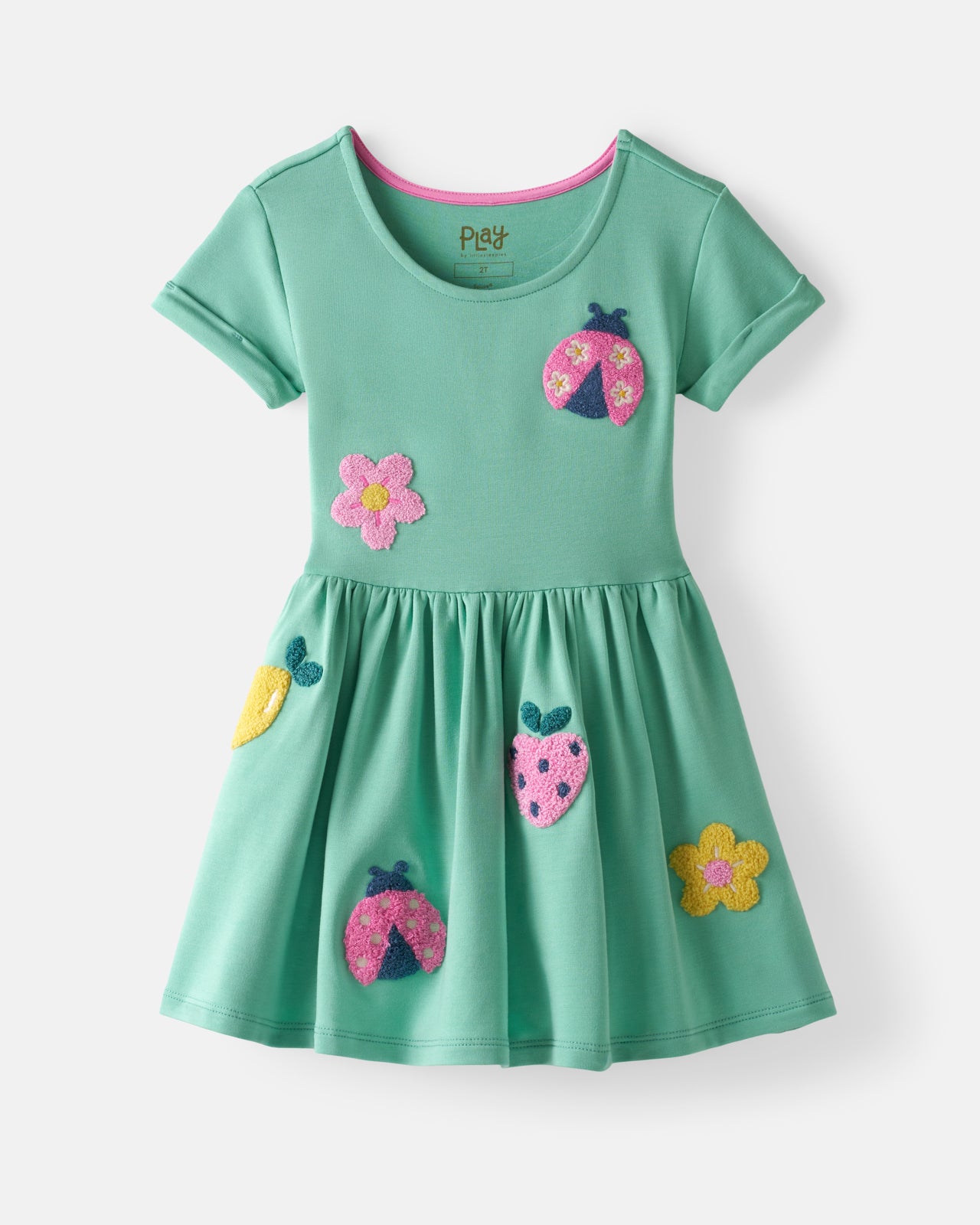 Garden Party Short Sleeve Dress - Image 7