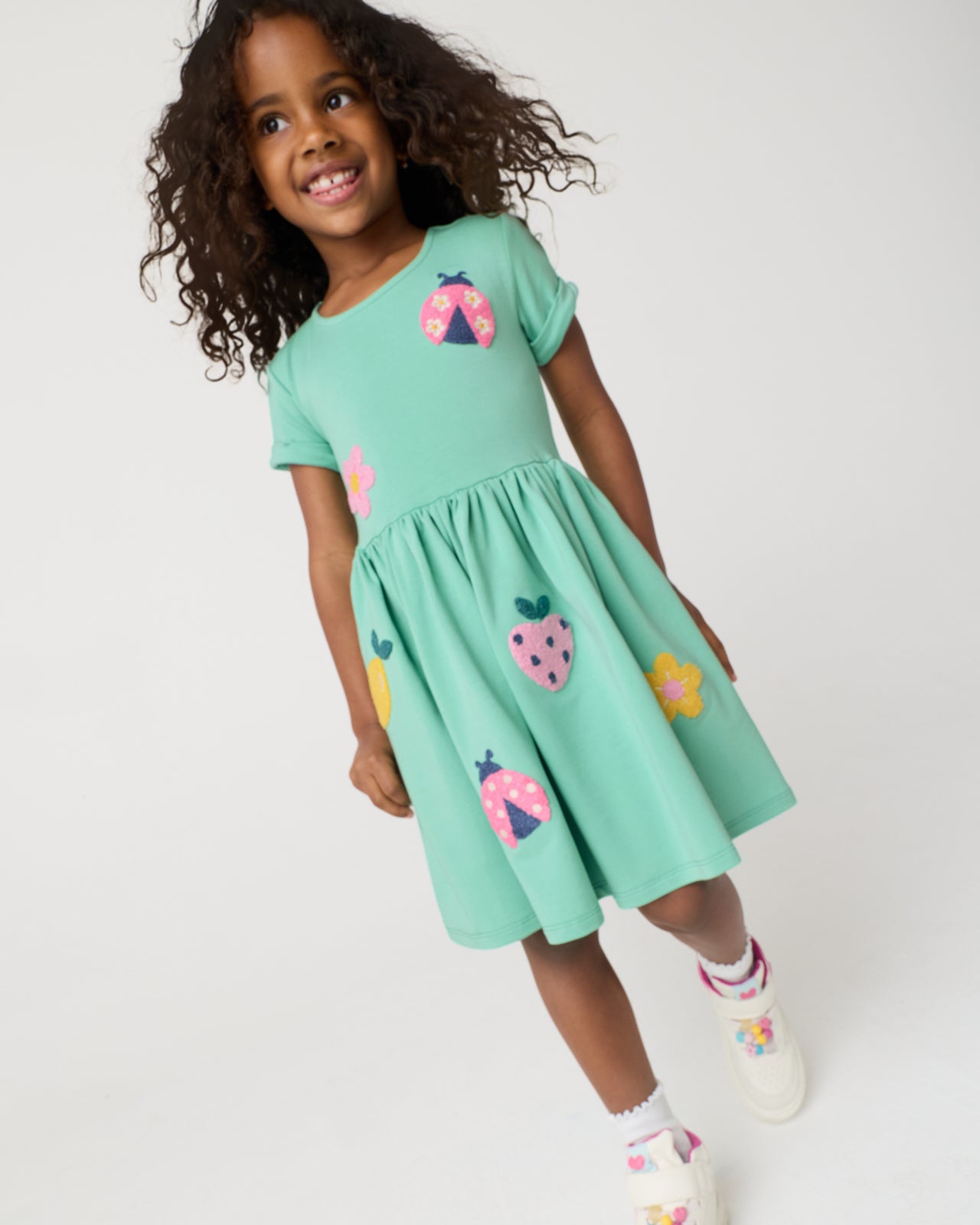 Garden Party Short Sleeve Dress - Image 3