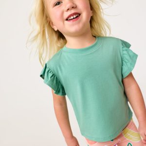 Cool Jade Flutter Tee