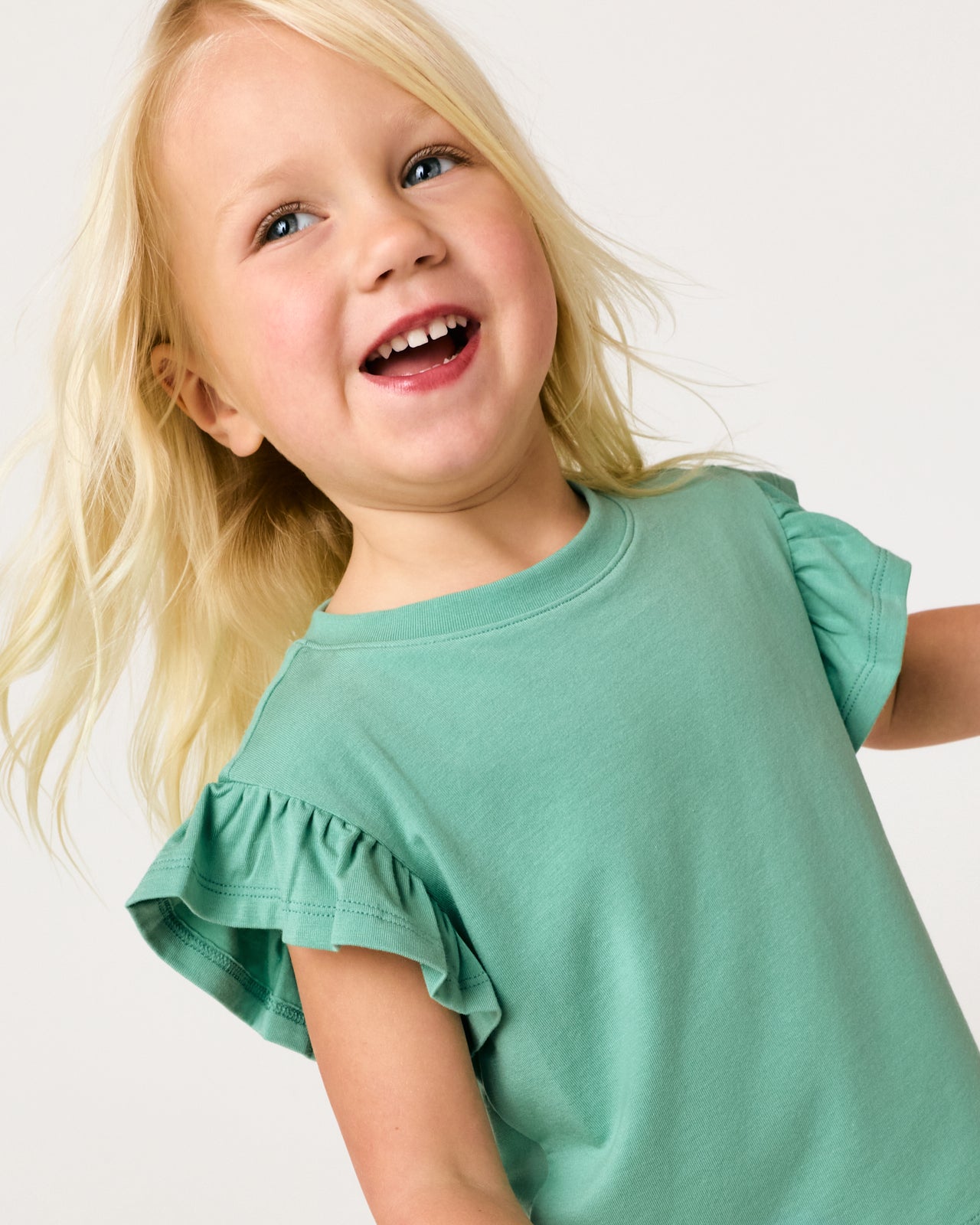 Cool Jade Flutter Tee - Image 3