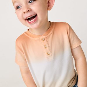 Golden Hour Henley Tee