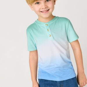 Crystal Cove Henley Tee