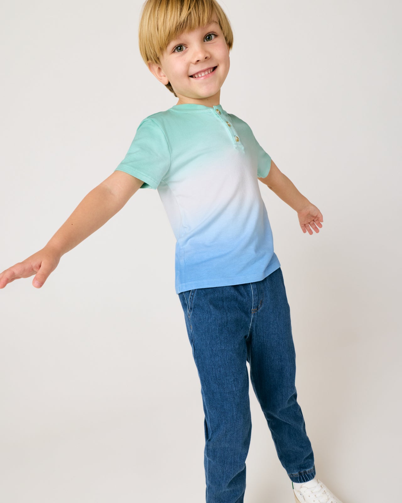 Crystal Cove Henley Tee - Image 3