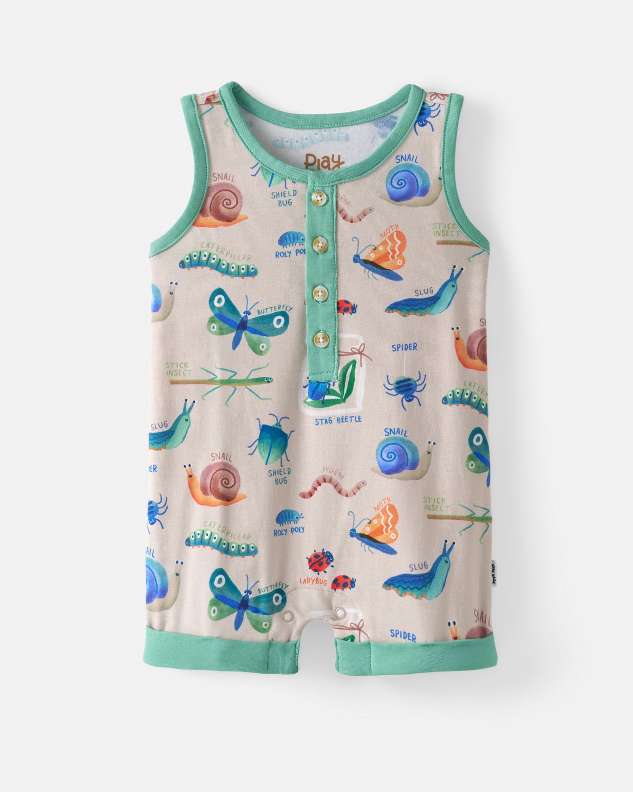 Nature Notes Henley Romper - Image 5