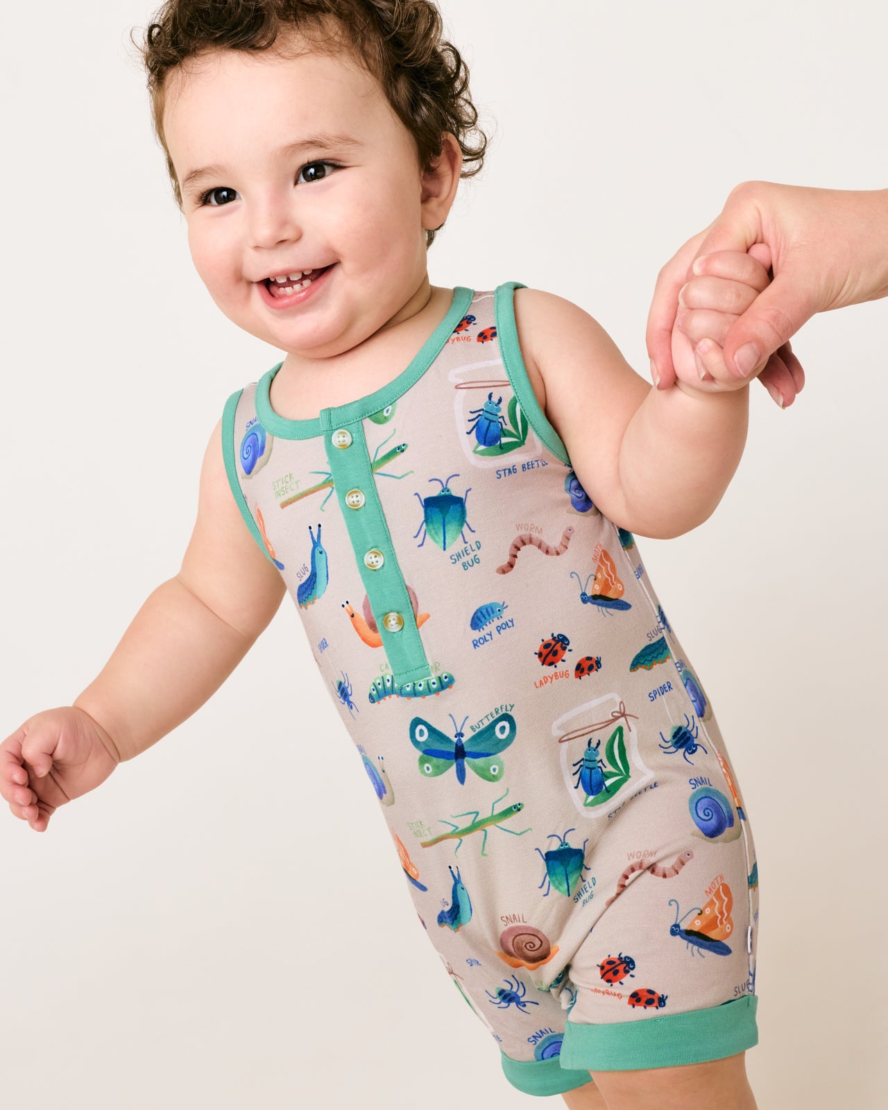 Nature Notes Henley Romper