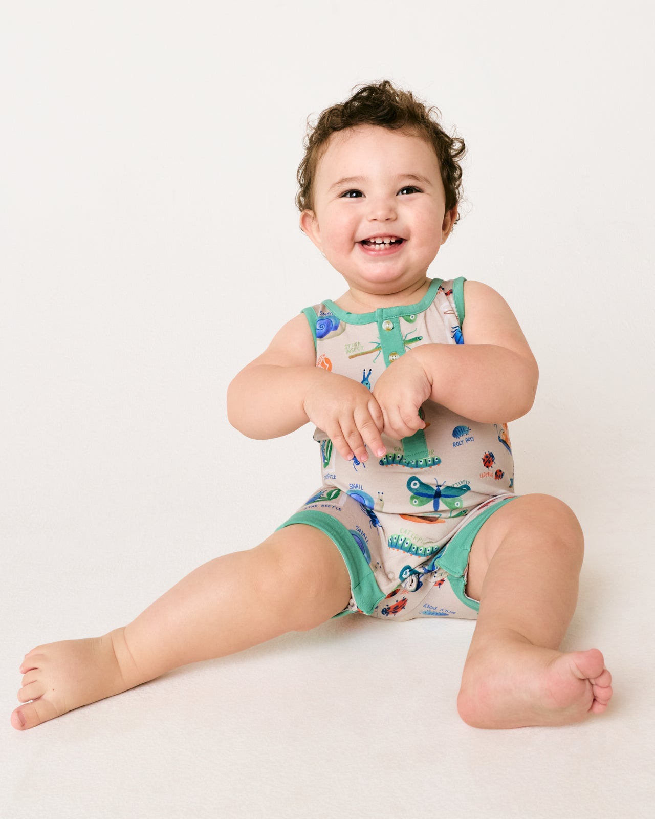 Nature Notes Henley Romper - Image 2