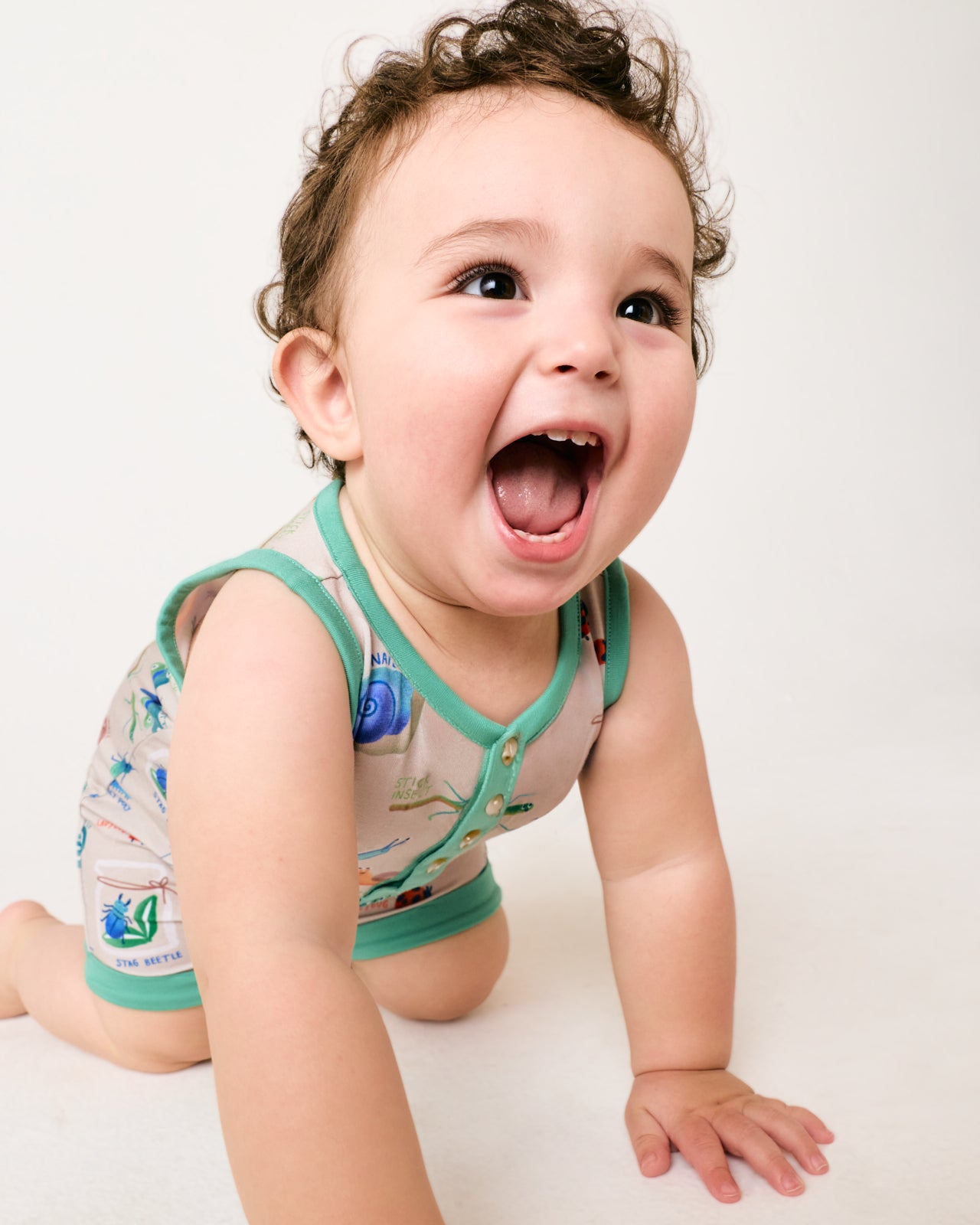 Nature Notes Henley Romper - Image 3