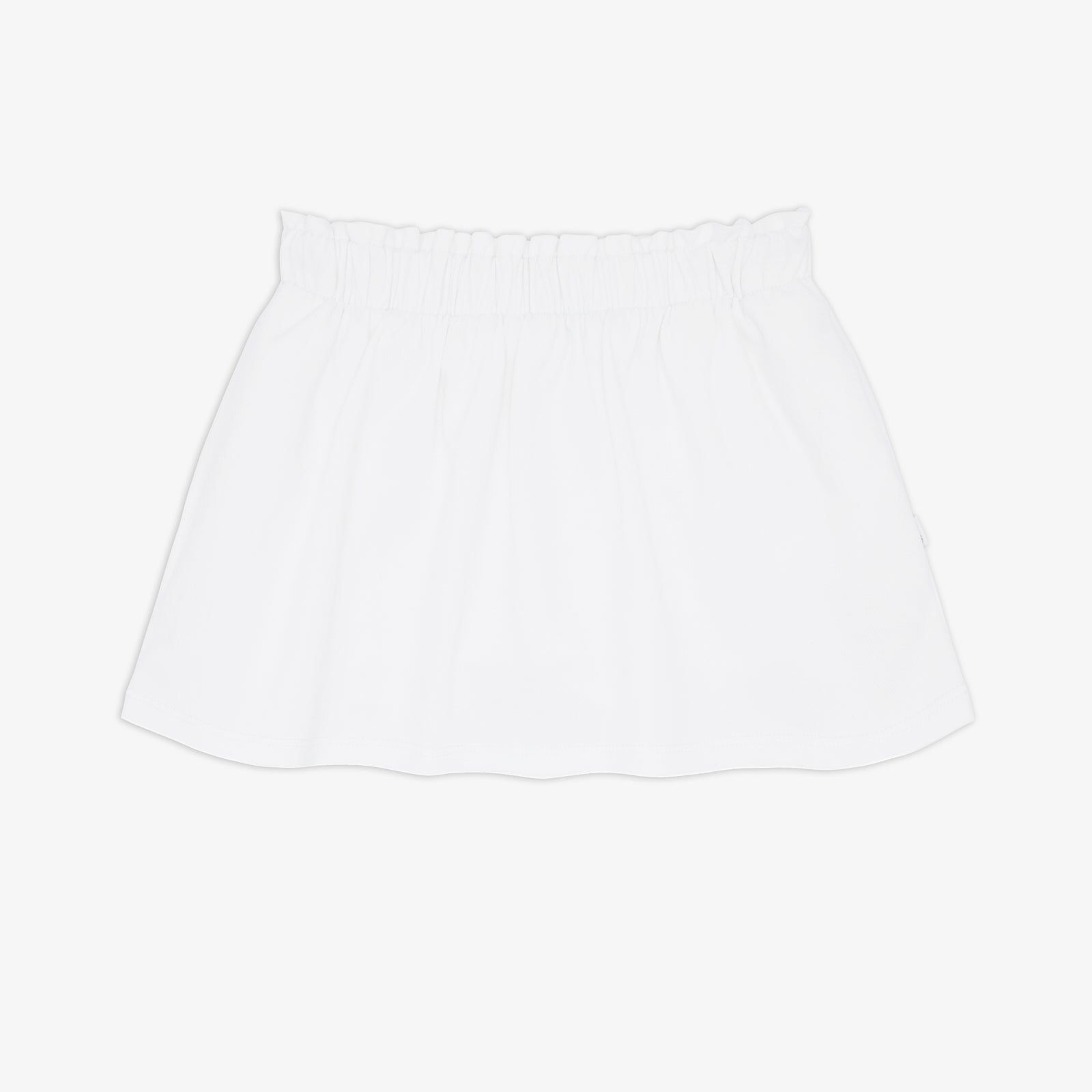Bright White Denim Skort - Image 3