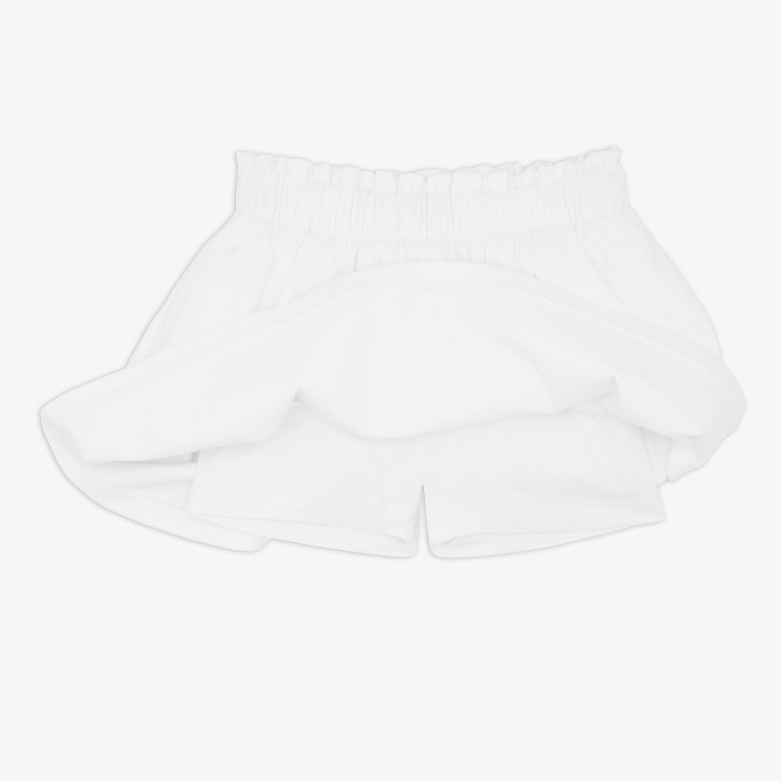 Bright White Denim Skort - Image 4