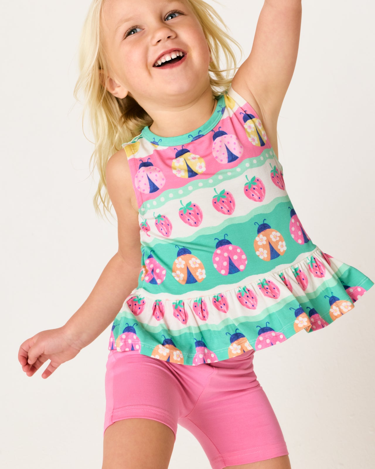 Ladybug Lane Peplum Tank - Image 3