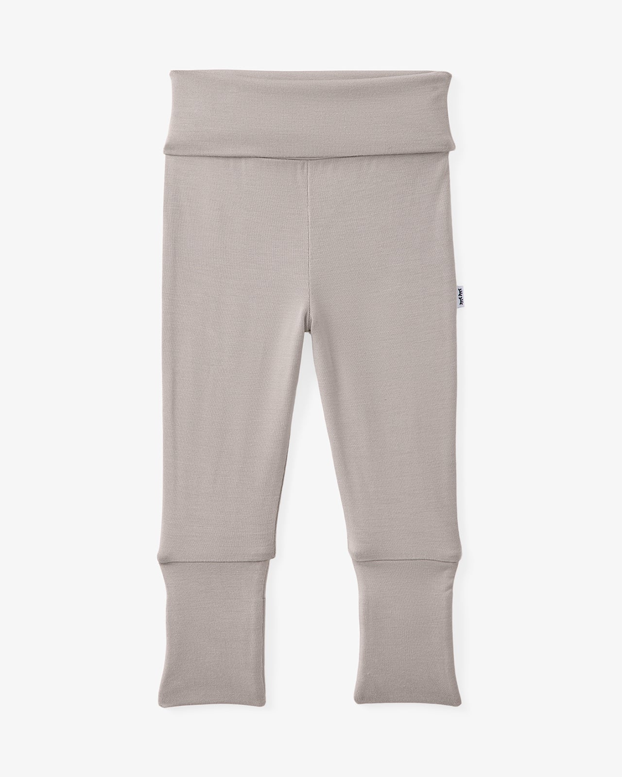 Dove Gray Fold Over Legging - Image 2