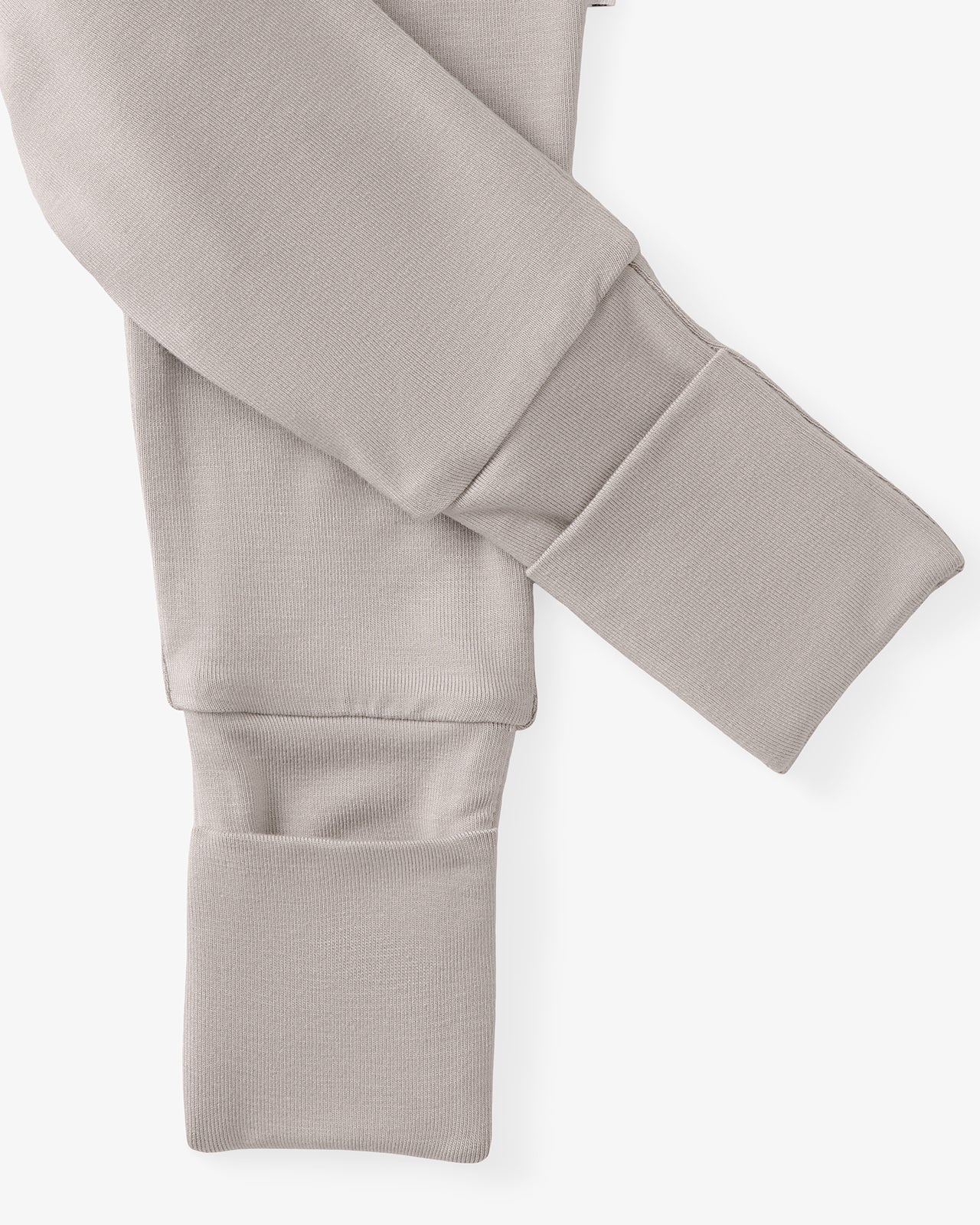 Dove Gray Fold Over Legging - Image 6