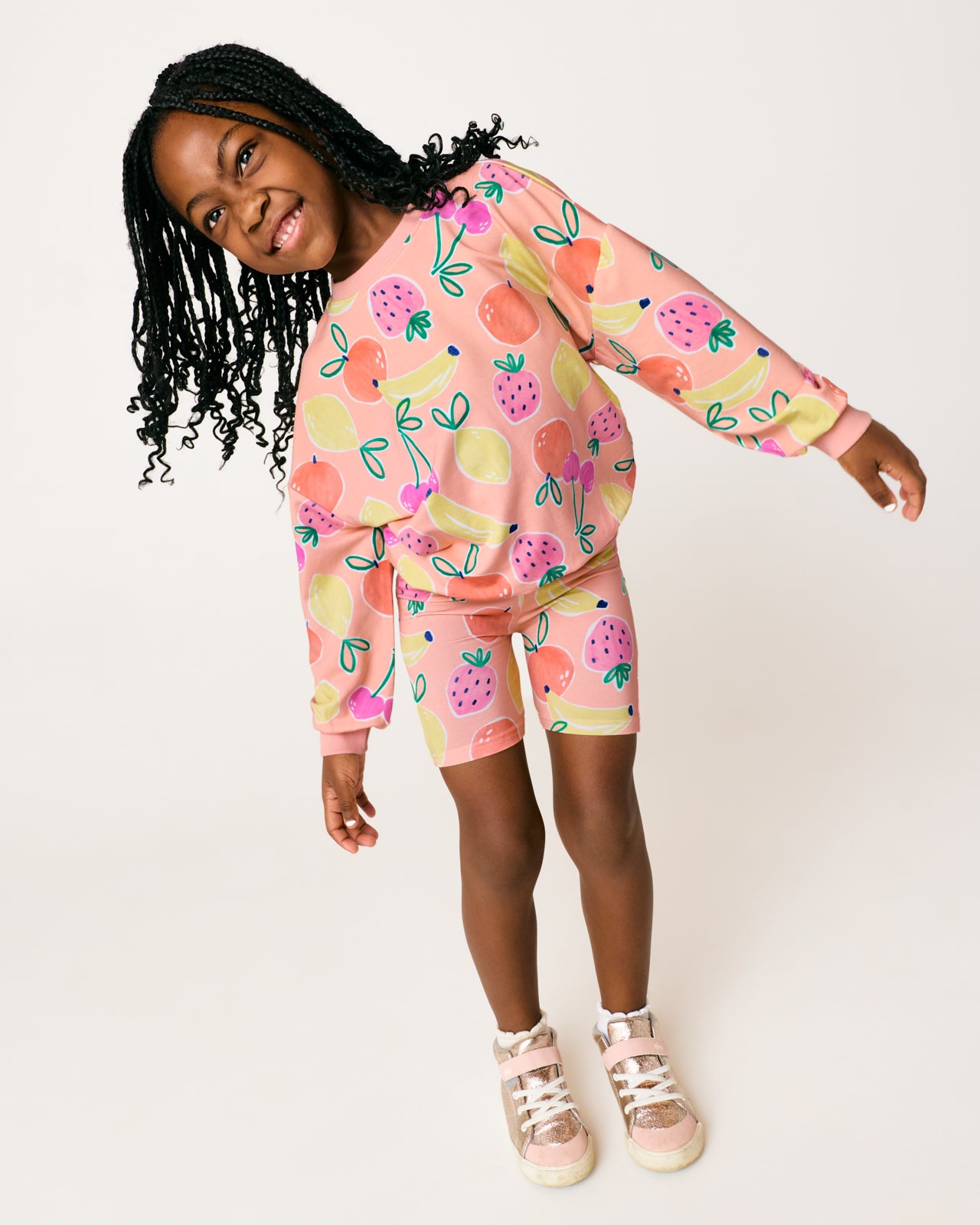 Fruit Frenzy Bike Shorts - Image 2