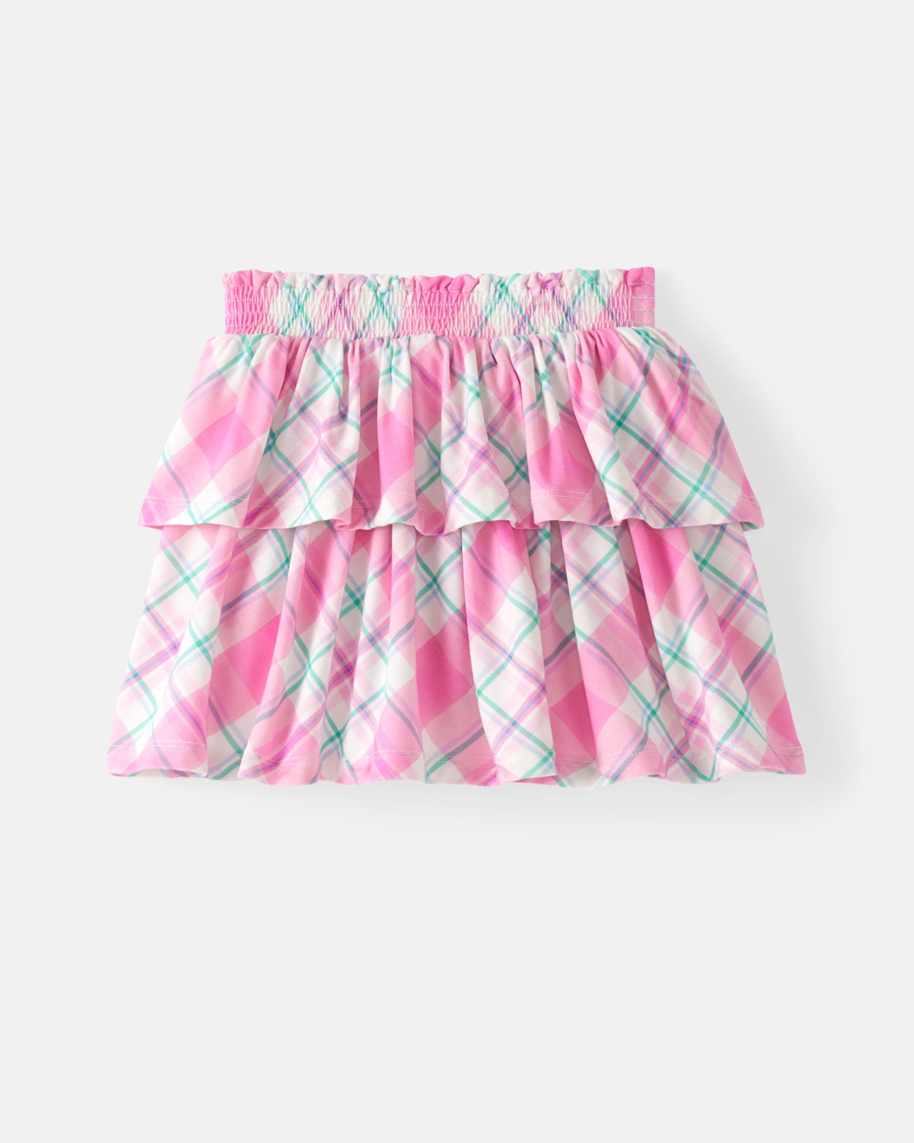 Springtime Plaid Tiered Skort - Image 7