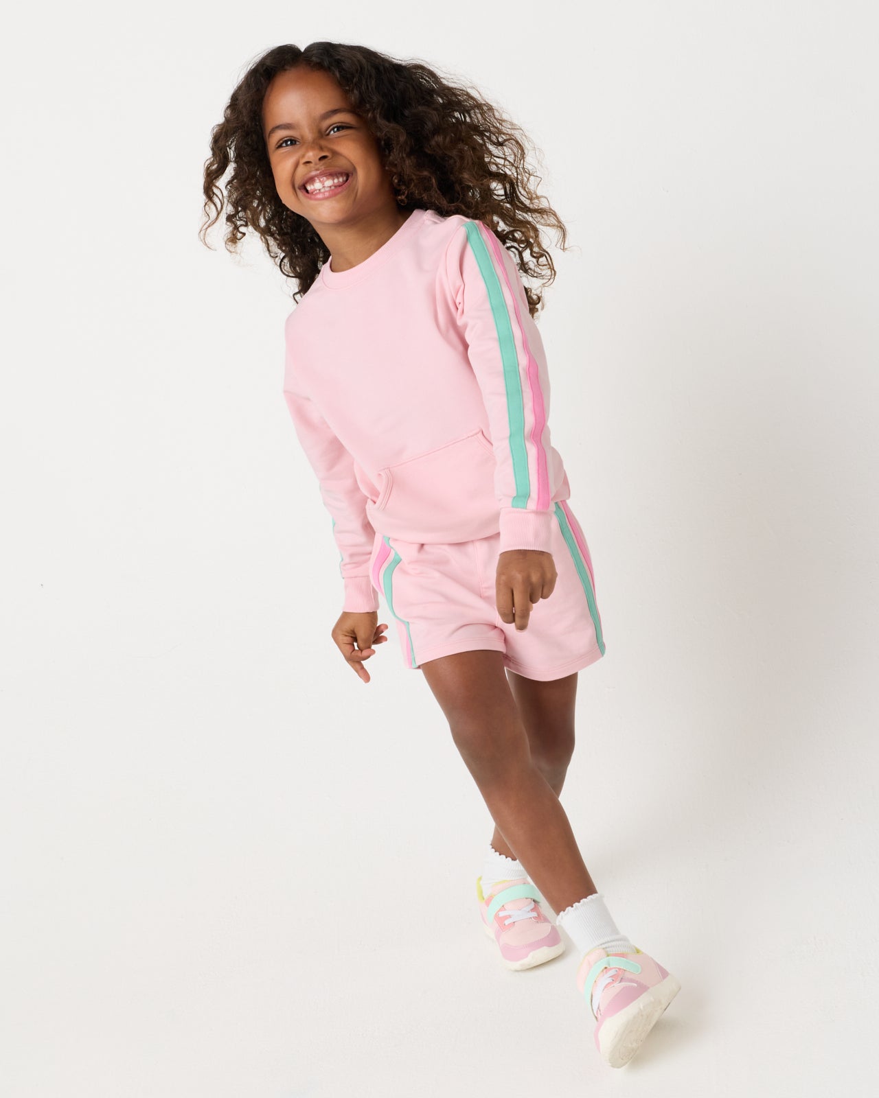 Pink Blossom Pocket Crewneck - Image 3