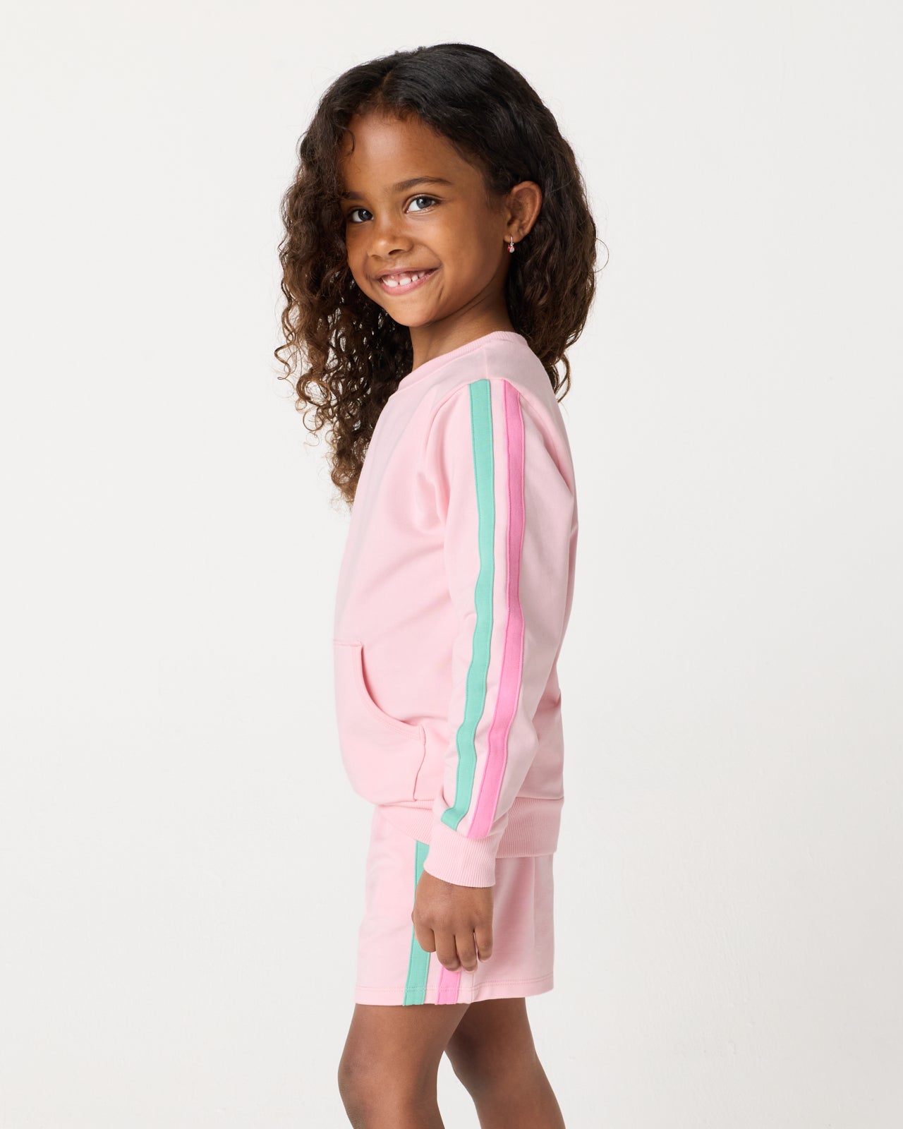 Pink Blossom Pocket Crewneck - Image 5