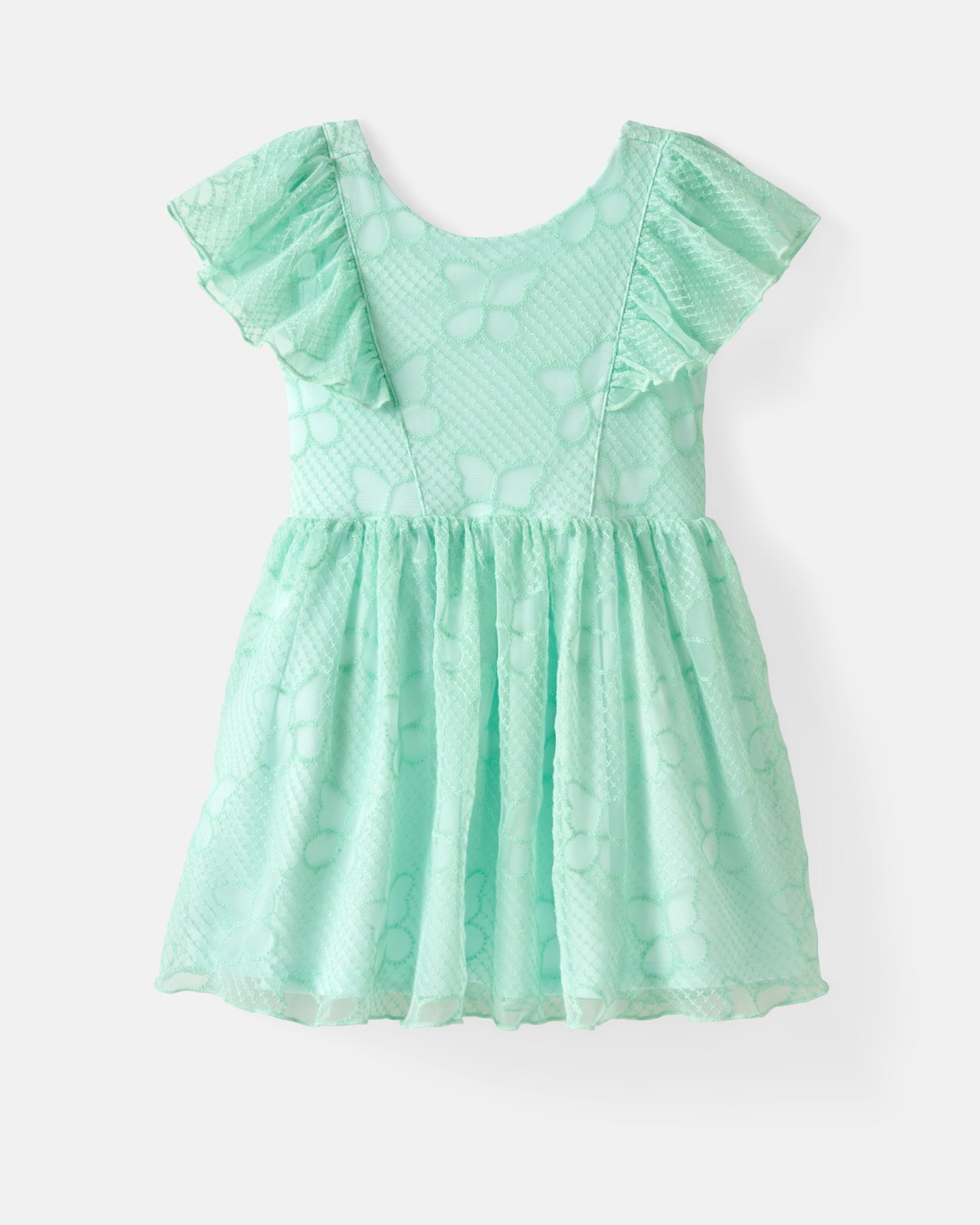 Butterfly Brook Smocked Flutter Dress - Image 7