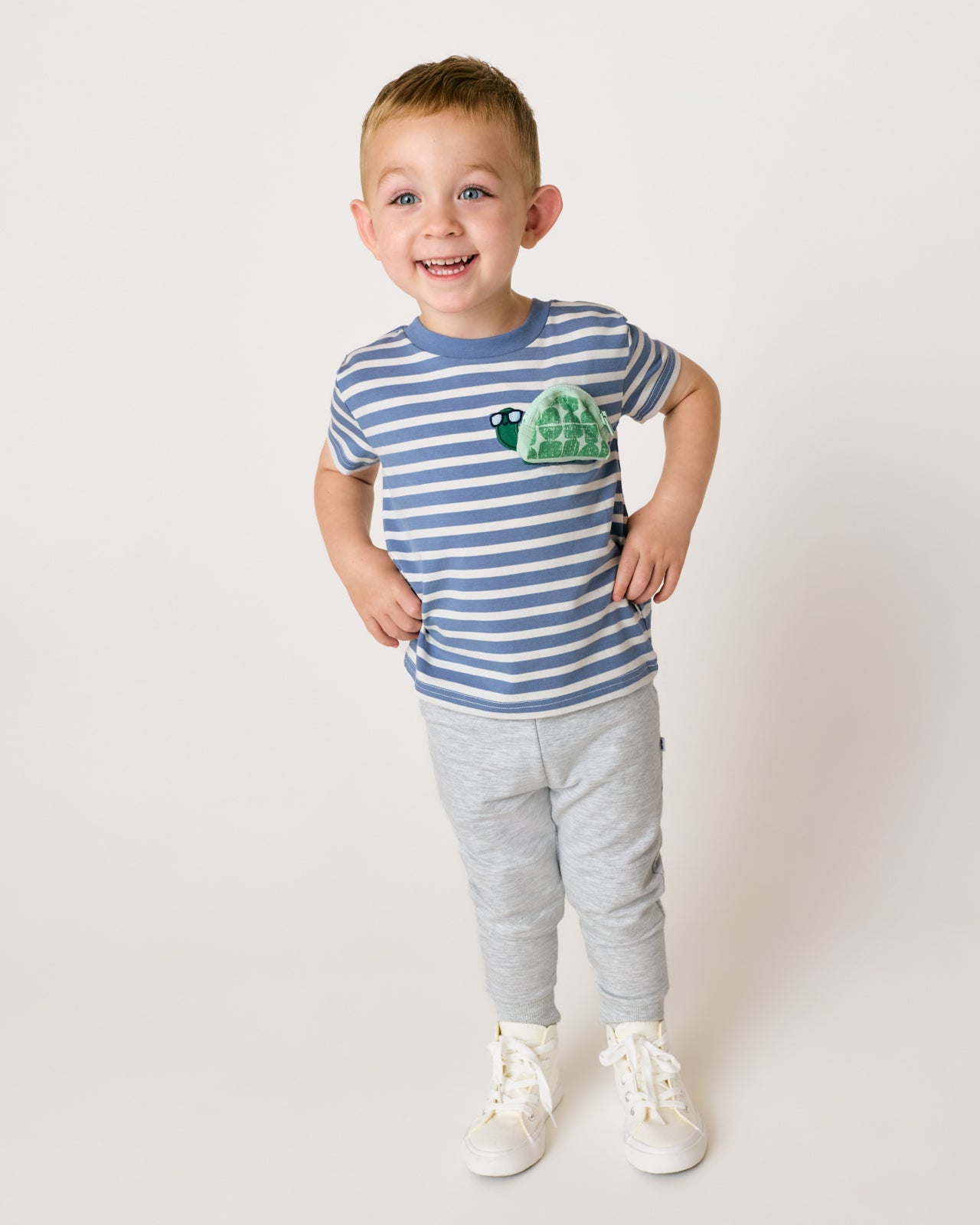 Zippy Turtle Relaxed Pocket Tee - Image 4