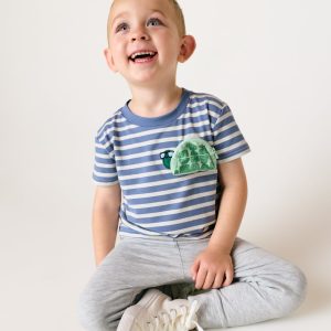 Zippy Turtle Relaxed Pocket Tee