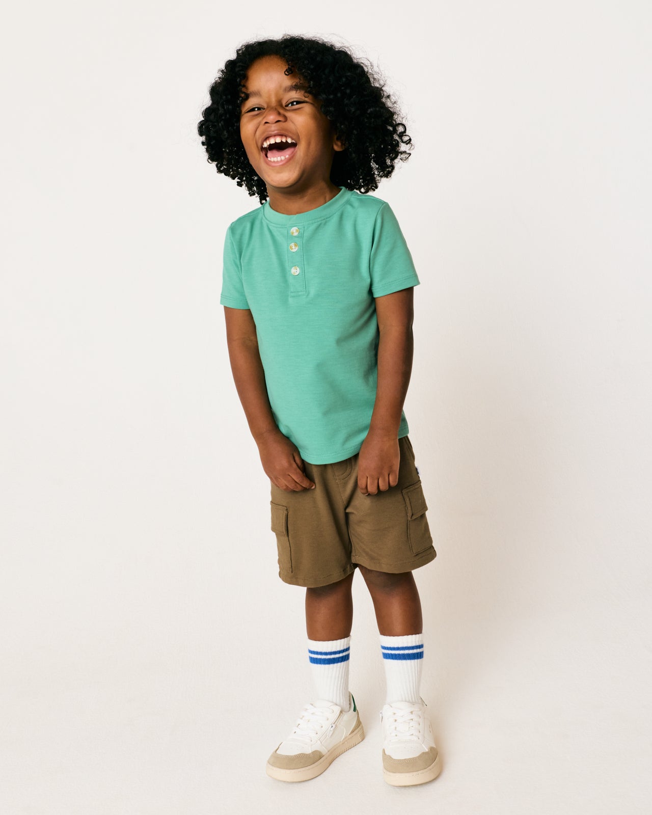 Cool Jade Henley Tee - Image 2