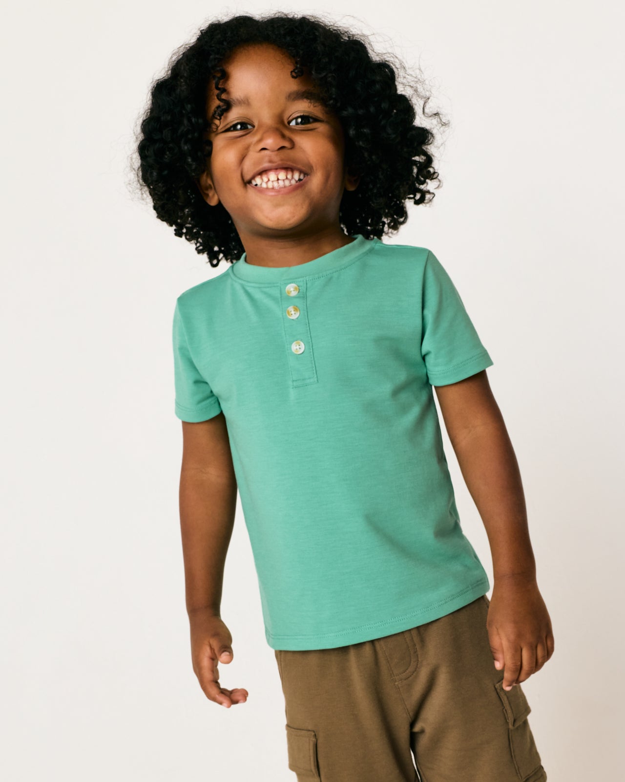 Cool Jade Henley Tee