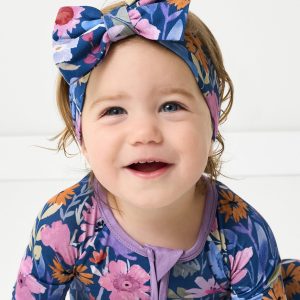 Dusk Blooms Luxe Bow Headband