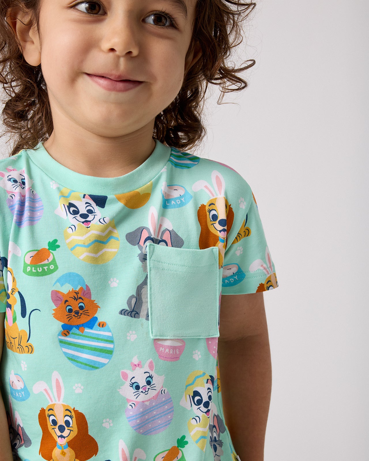 Disney Peekaboo Pets Relaxed Pocket Tee - Image 2