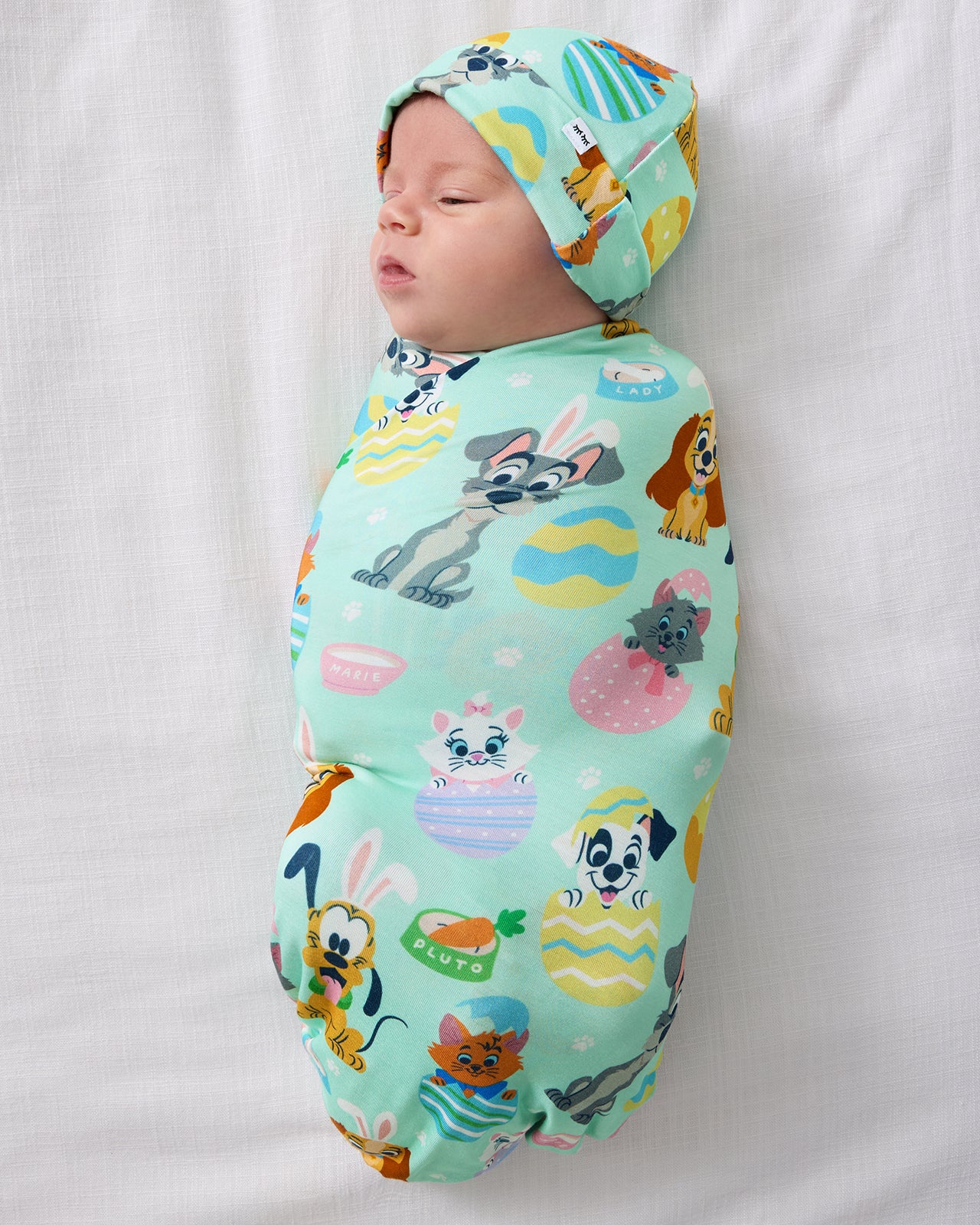 Disney Peekaboo Pets Swaddle & Hat Set - Image 2