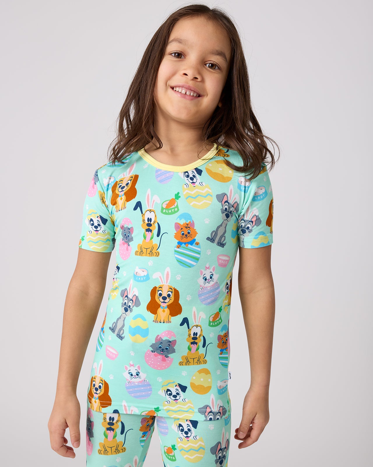 Disney Peekaboo Pets Two-Piece Short Sleeve Pajama Set - Image 3