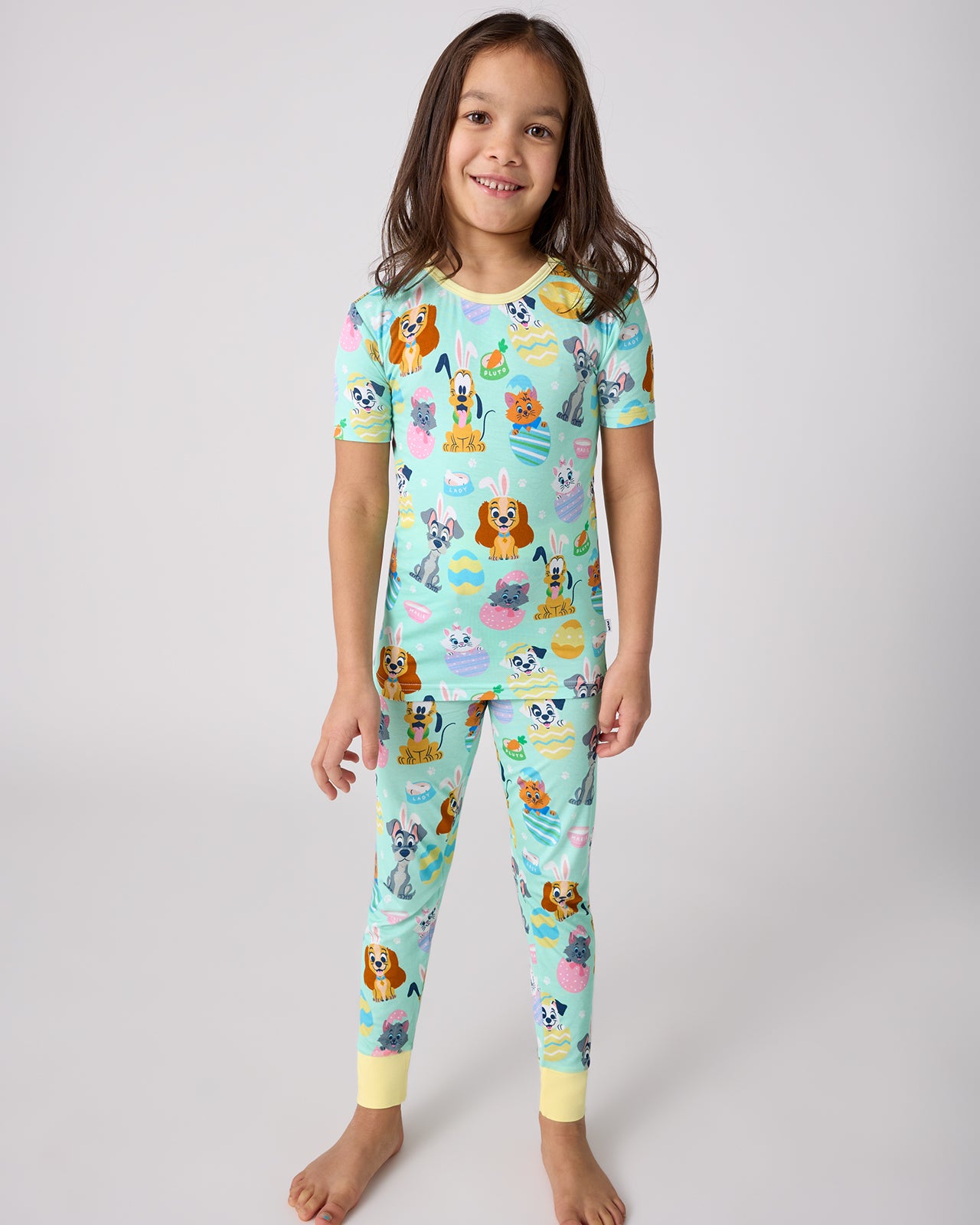 Disney Peekaboo Pets Two-Piece Short Sleeve Pajama Set
