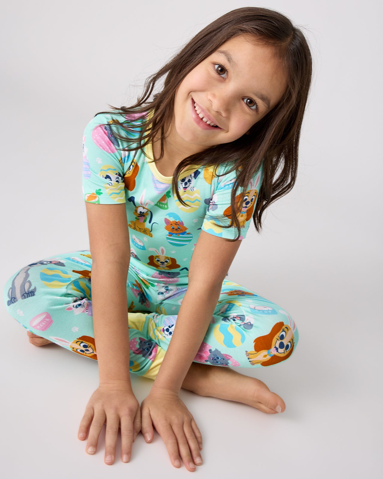 Disney Peekaboo Pets Two-Piece Short Sleeve Pajama Set - Image 2